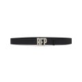 BLACK EYE PATCH (LETTERS BELT) BLACK