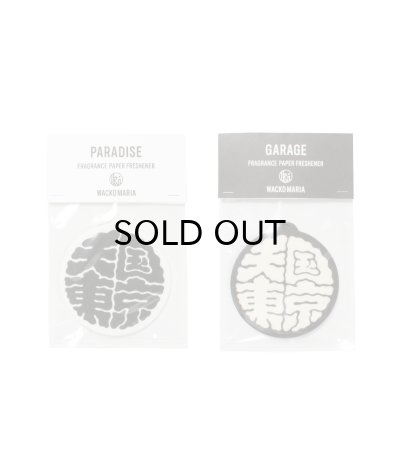 画像1: WACKO MARIA (KUNMBA FRAGRANCE PAPER "天国東京") WHT,BLK