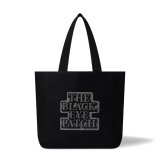 BLACK EYE PATCH (REFLECTIVE OG LABEL LARGE TOTE) BLACK