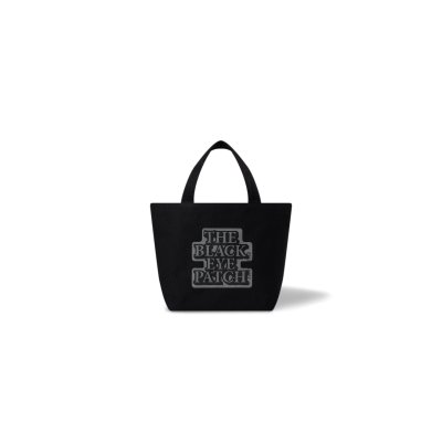 画像1: BLACK EYE PATCH (REFLECTIVE OG LABEL SMALL TOTE) BLACK