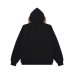画像2: BLACK EYE PATCH (FAUX FUR HOODED HWC ZIP HOODIE) BLACK (2)