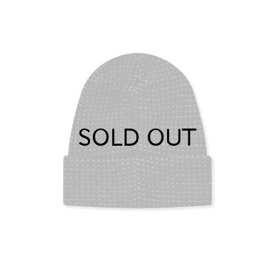 画像2: BLACK EYE PATCH (OG LABEL REFLECTOR WOVEN BEANIE) BLACK