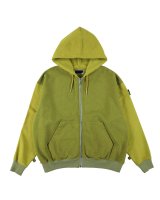PHINGERIN (ZIP HOODIE) LIME GREEN