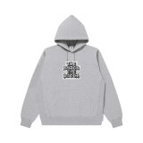 BLACK EYE PATCH (OE OG LABEL HOODIE) H.GRAY