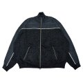 DAIRIKU (LAME JERSEY KNIT TRAINING JACKET) NAVY&BLACK