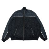 DAIRIKU (LAME JERSEY KNIT TRAINING JACKET) NAVY&BLACK