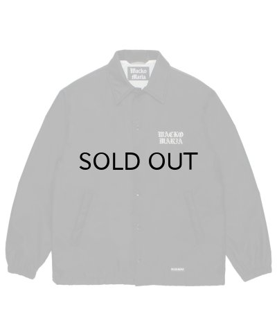 画像2: WACKO MARIA (COACH JACKET TYPE-1) BLACK