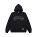 画像1: BLACK EYE PATCH (SYBAU COLLEGE HOODIE) BLACK (1)
