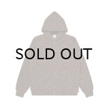 BLACK EYE PATCH (LEOPARD PATTERNED SMALL OG ZIP HOODIE) MULTI