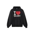 SAINT Mxxxxxx (HOODIE_I LOVE SAINT) BLACK