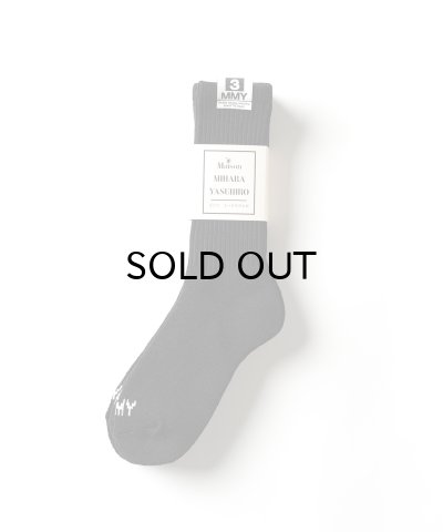画像1: Maison MIHARA YASUHIRO (MMY 3-Pack Socks) BLACK