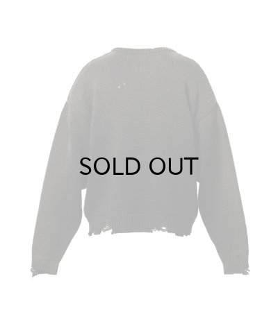 画像2: Maison MIHARA YASUHIRO (Strawberry Jacquard Knit Sweater) BLACK