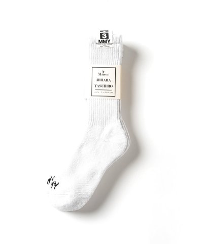 画像1: Maison MIHARA YASUHIRO (MMY 3-Pack Socks) WHITE