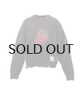 Maison MIHARA YASUHIRO (Strawberry Jacquard Knit Sweater) BLACK