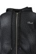 画像4: BREATH (SCRIPT LOGO FADE RHINESTONE ZIP UP HOODIE) BLACK (4)