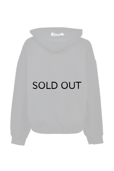 画像2: BREATH (OLD ENGLISH LOGO RHINESTONE HOODIE) BLACK