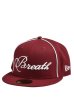 画像1: BREATH (NEW ERA SCRIPT LOGO PIPING 59FIFTY) BURGUNDY (1)