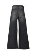 画像2: BREATH (SCRIPT LOGO FADE RHINESTONE DENIM PANTS) BLACK (2)