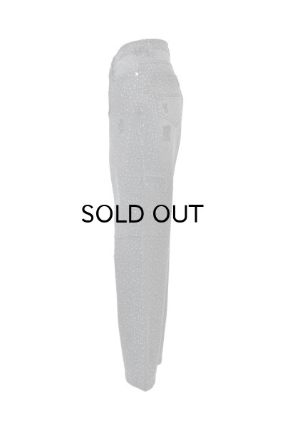 画像3: BREATH (SCRIPT LOGO FADE RHINESTONE DENIM PANTS) BLACK