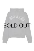 BREATH (OLD ENGLISH LOGO RHINESTONE HOODIE) BLACK