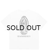 WACKO MARIA (WASHED HEAVY WEIGHT CREW NECK T-SHIRT TYPE-1) WHITE