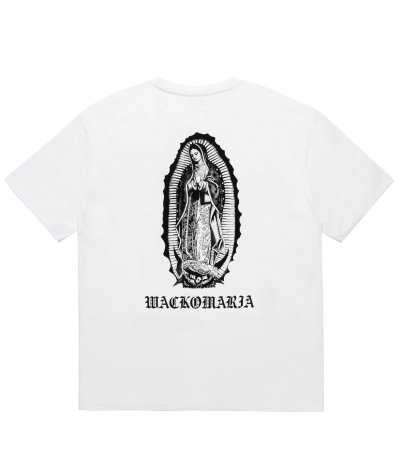 画像1: WACKO MARIA (WASHED HEAVY WEIGHT CREW NECK T-SHIRT TYPE-1) WHITE