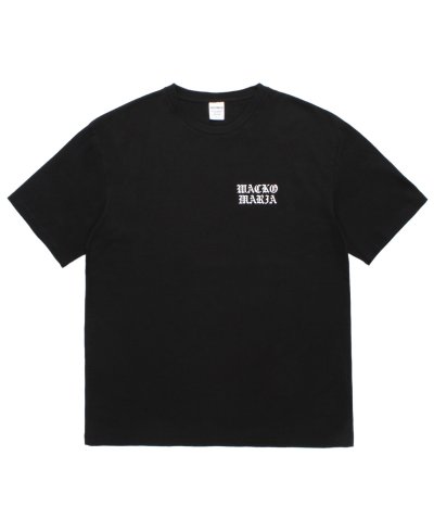 画像2: WACKO MARIA (WASHED HEAVY WEIGHT CREW NECK T-SHIRT TYPE-1) BLACK