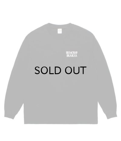 画像2: WACKO MARIA (WASHED HEAVY WEIGHT CREW NECK LONG SLEEVE T-SHIRT TYPE-1) BLACK