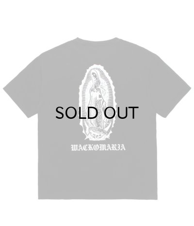 画像1: WACKO MARIA (WASHED HEAVY WEIGHT CREW NECK T-SHIRT TYPE-1) BLACK