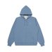 画像1: BLACK EYE PATCH (SMALL OG THERMAL ZIP HOODIE) D.BLUE (1)