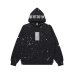 画像1: BLACK EYE PATCH (SPLATTERED REFLECTOR HWC LABEL HOODIE) BLACK (1)