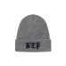 画像1: BLACK EYE PATCH (3 LETTER OE BEANIE) GRAY (1)