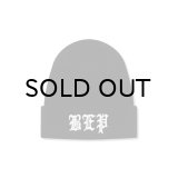 BLACK EYE PATCH (3 LETTER OE BEANIE) BLACK