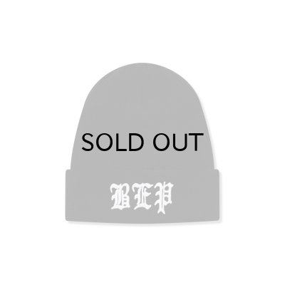 画像1: BLACK EYE PATCH (3 LETTER OE BEANIE) BLACK