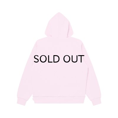 画像2: BLACK EYE PATCH (SMALL OG THERMAL ZIP HOODIE) PINK