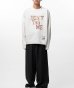 画像2: Maison MIHARA YASUHIRO (Don't Tag Me Printed Sweatshirt) WHITE (2)