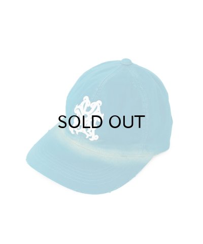 画像1: KAMIYA ("KMY" Distressed Cap) BLUE