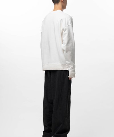 画像3: Maison MIHARA YASUHIRO (Don't Tag Me Printed Sweatshirt) WHITE