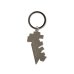 画像2: BLACK EYE PATCH (INITIAL D KEY RING) SILVER (2)