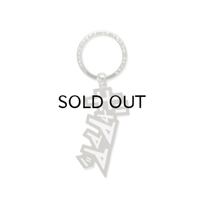 画像1: BLACK EYE PATCH (INITIAL D KEY RING) SILVER