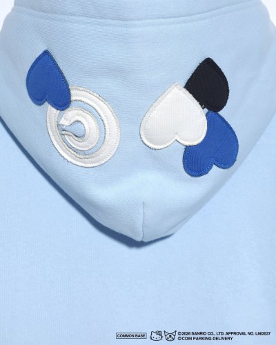 画像8: COIN PARKING DELIVERY × SANRIO CHARACTERS (ZIP SWEAT HOODIE) L.BLUE