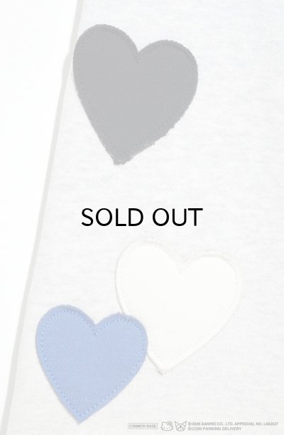 画像5: COIN PARKING DELIVERY × SANRIO CHARACTERS (PATCHWORK SWEATSHIRT) H.GREY