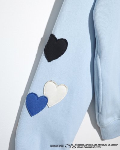 画像6: COIN PARKING DELIVERY × SANRIO CHARACTERS (ZIP SWEAT HOODIE) L.BLUE