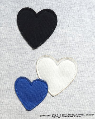 画像4: COIN PARKING DELIVERY × SANRIO CHARACTERS (PATCHWORK SWEAT PANTS) H.GREY