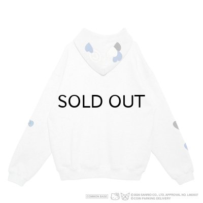 画像2: COIN PARKING DELIVERY × SANRIO CHARACTERS (ZIP SWEAT HOODIE) H.GREY