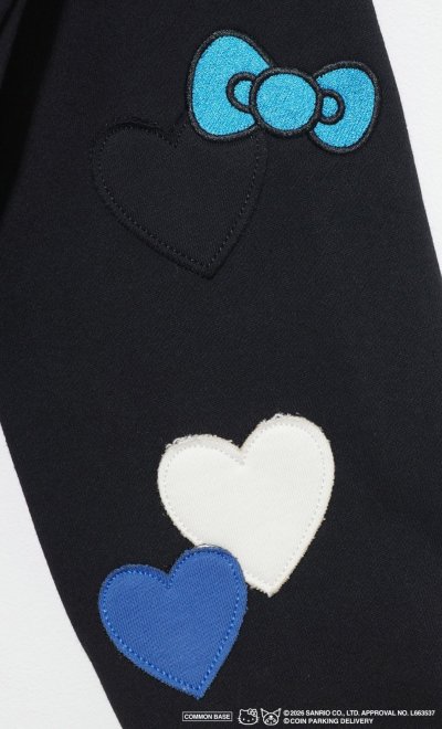 画像4: COIN PARKING DELIVERY × SANRIO CHARACTERS (PATCHWORK L/S TEE) BLACK