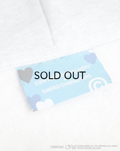 画像10: COIN PARKING DELIVERY × SANRIO CHARACTERS (ZIP SWEAT HOODIE) H.GREY