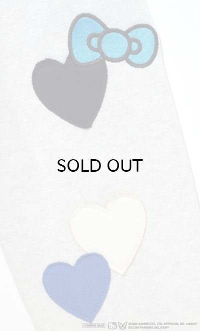 画像4: COIN PARKING DELIVERY × SANRIO CHARACTERS (PATCHWORK SWEATSHIRT) H.GREY