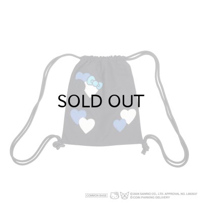 画像1: COIN PARKING DELIVERY × SANRIO CHARACTERS (KNAPSACK) BLACK