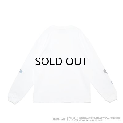 画像2: COIN PARKING DELIVERY × SANRIO CHARACTERS (PATCHWORK L/S TEE) WHITE